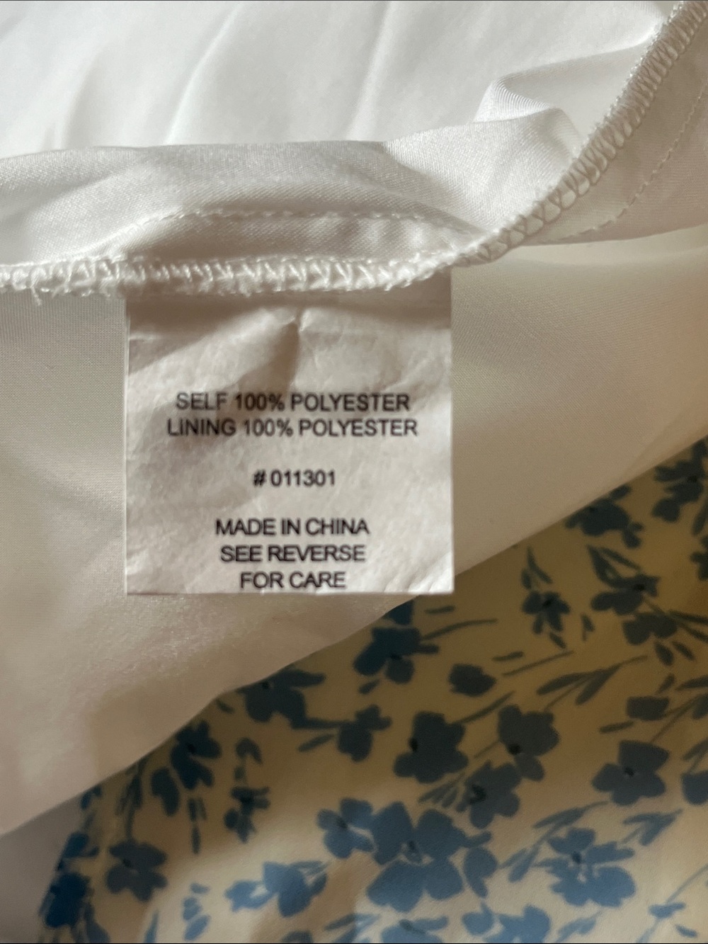 Birdy Grey Chiffon Mira Dress, Blue Dreamy Ditzy, size M - Picture 10 of 12